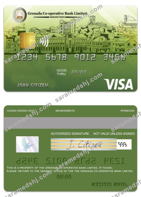 Grenada Co-operative Bank limited visa classic credit card